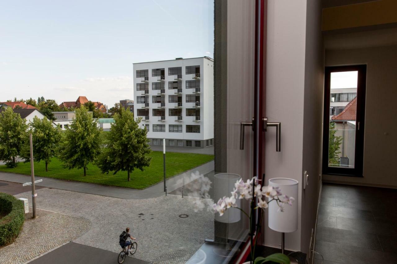 Appartements Am Bauhaus Дессау Экстерьер фото